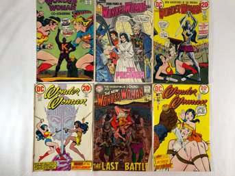 6 Wonder Woman Comics From The Late 60s To Early 70s, See Pictures