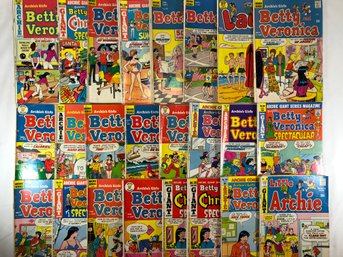 24 Archie Series Comics From The 1970s To Early 80s, See Pics