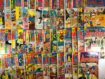 41 Archie Series Comics From The Late 1960s To 1970s, See Pics