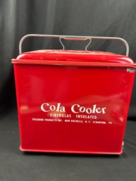 Red Vintage Cola Cooler