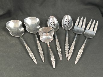 MCM International Stainless Lyons Romanesque Serving Pieces