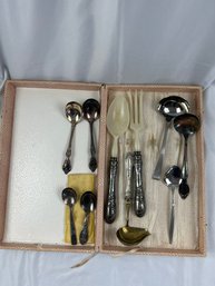 Assorted Silver Plate, And Stainless Flatware