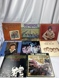 8 Osmonds Vinyl Records