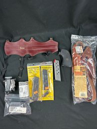 Locks, Holsters, Flare Gun Other Gun Related Items