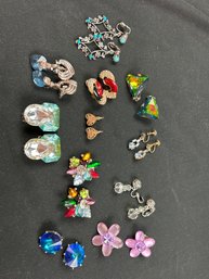 Assorted Earrings- Clip And Screw On