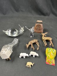 Assorted Animal  And Other Collectibles/ Wizard