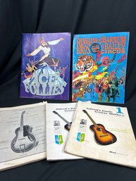 Circus, Ice Follies Programs, Guitar Books