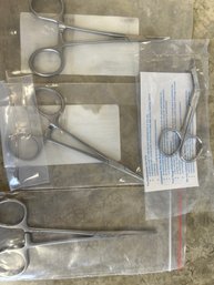 Podiatry  Mosquito Forceps, Bandage Scissors
