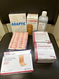 Bandages And Alcohol Prep Pads