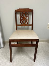 Vintage Stakmore Wooden Folding Chair