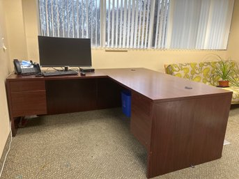 Hon L Shaped Executive Desk