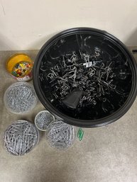 Assorted Paper  Clips, Clamps, Pushpins