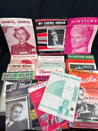 1940s-60s Sheet Music