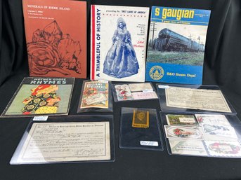 Ephemera Lot From My Shop