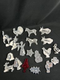 Vintage Cookie Cutters/Halloween/Christmas  Animals