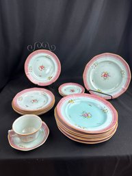 Assorted Adams Calyx Ware Lowestoft