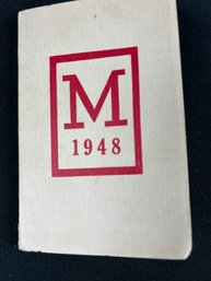 Class Of 1948 Freshman Handbook Mass State College