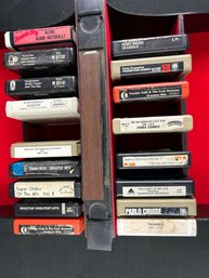 8 Track Tapes In Case