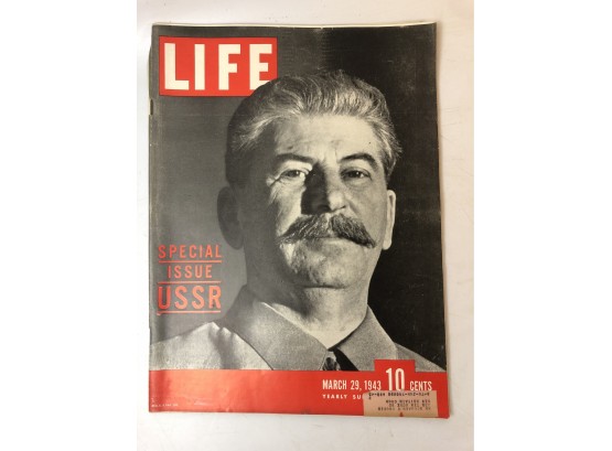 USSR, Stalin Life Magazine 1943