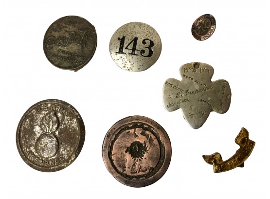 Assorted Vintage Tokens/ Medals