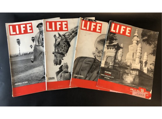 4 April 1946 Life Magazines