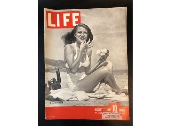 Rita Hayworth Life Magazine August 1941