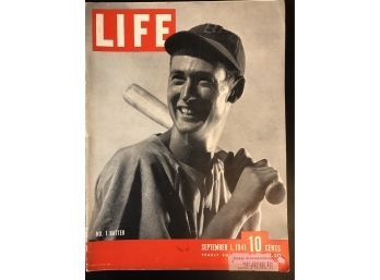 Ted Williams Life Magazine September 1941