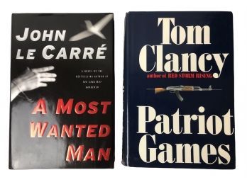 First Editions- John Le Carre & Tom Clancy
