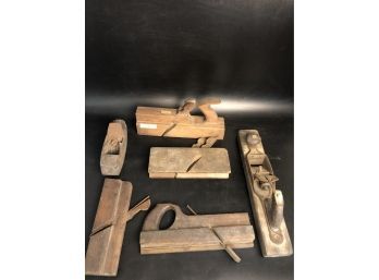 Assorted Wood Planes As Is