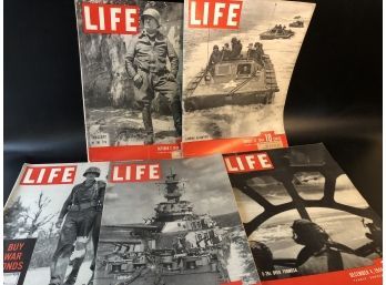 WWII Life Magazines 1944