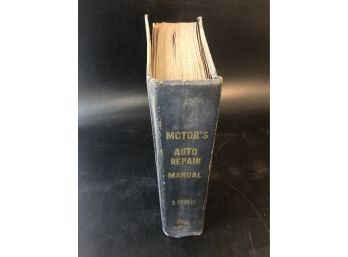 Motors  Auto Repair Book- 1965