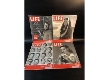 4 Life Magazines November 1941