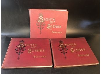 Sights And Scenes In Scotland Vol II, III, IV