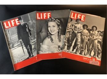 3?Life Magazines February 1941