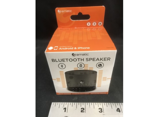 Small Bluetooth Speaker, New In Box