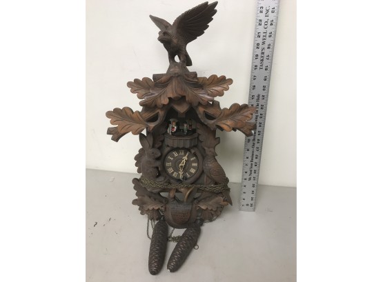 Cuckoo Clock, Untested, Pieces Missing