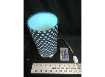 Color Changing Small Desk Lamp With Remote Control