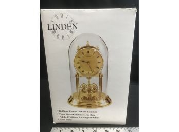 Linden Cordova Anniversary Clock, New In Box