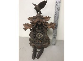 Cuckoo Clock, Untested, Pieces Missing