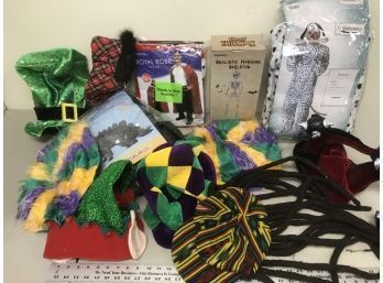 Large Lot Of Costumes And Hats