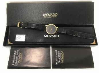 Movado Mens Classic Museum Watch With Box,  Untested