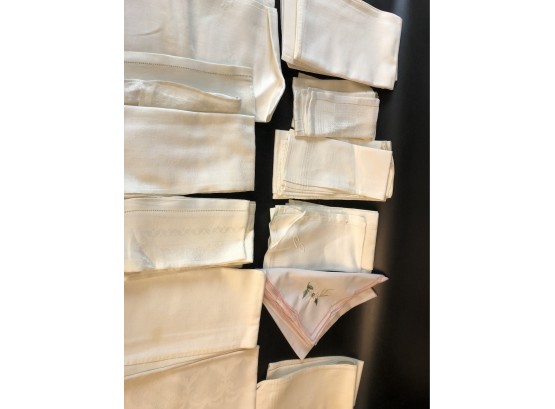 Assorted Napkins/ Tea Towels - Linen Lot N