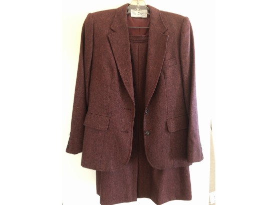 Evan Picone Womens Size 6 Wool/ Polyester Suit