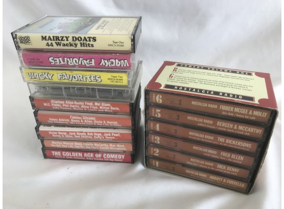 Lot Of Comedy Cassette Tapes