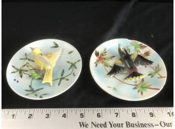 Northcrest Baltimore Orioles Plate, Napco Yellow Canary, Japan