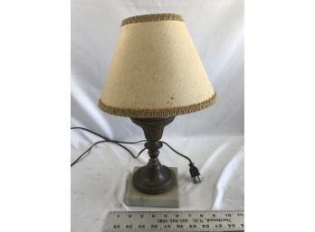 Small Marble Base Lamp