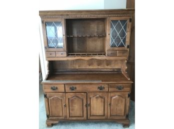 Ethan Allen Hutch, Approximately 54 Inches Long, 60 Inches High, 18 Inches Depth