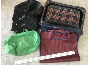 Lot Of Suitcases And Bags