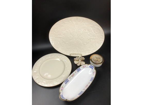 Porcelain Lot- Lenox And Japanese