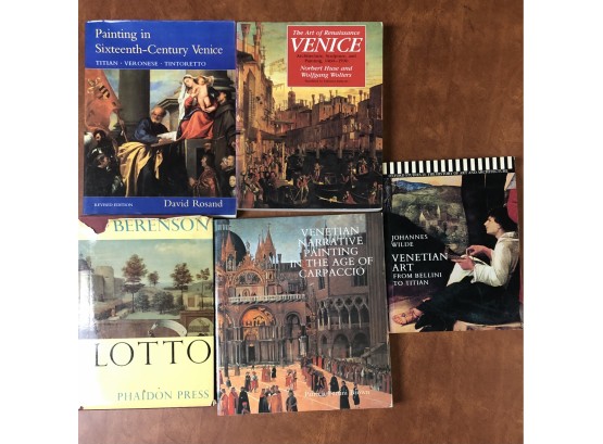 Books About Venetian  Art